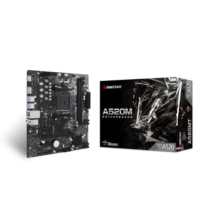 Placa Base Biostar A520mt A520,Am4,Matx,Ddr4