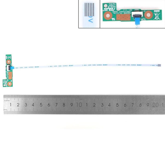 Placa De Botón De Encendido Con Cable Para Asus Y581c X552c X552l X550ld X550cl X550l X550 X550v X550ca X550vc Con Cable