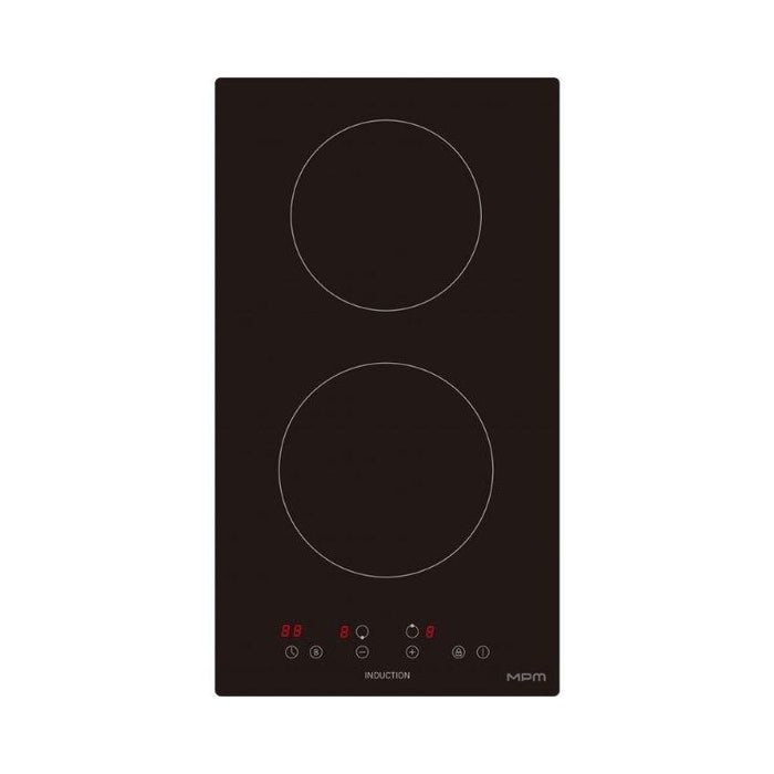 Placa De Inducción Mpm-30-Im-12/N, Negra, 30 Cm De Ancho