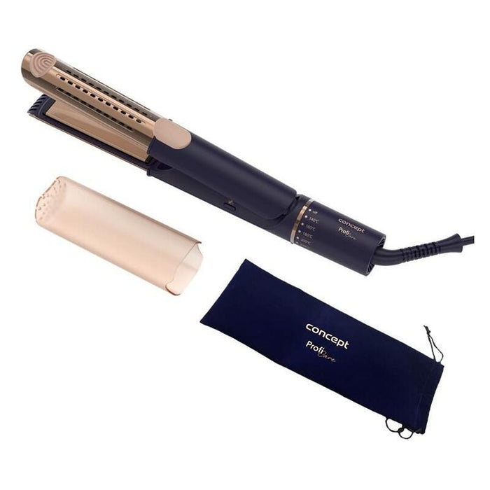 Plancha Para El Pelo Concept Profi Care Vz8100  Azul, Dorada