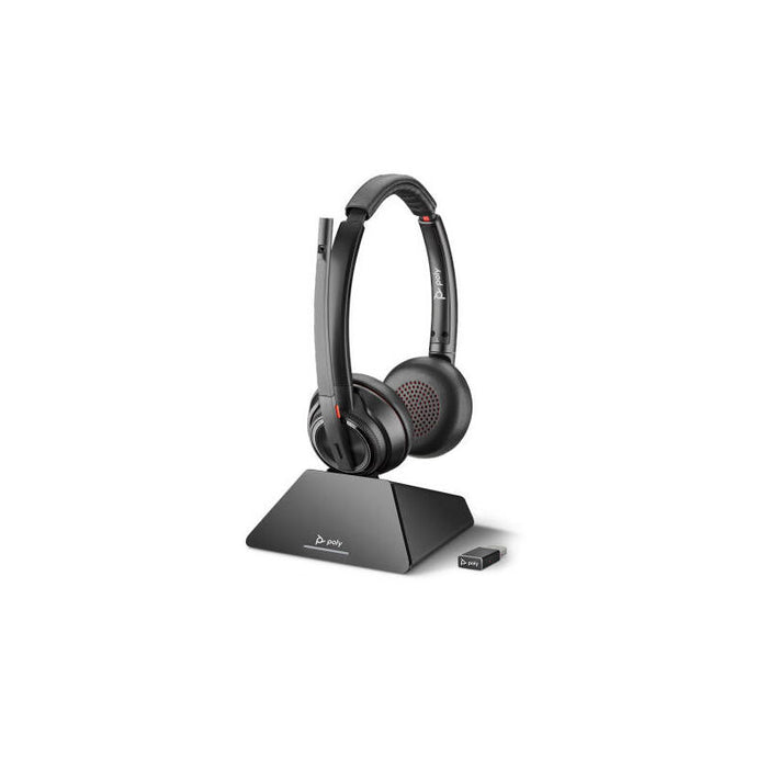 Plantronics Poly Savi 8220 Uc Auriculares Inalambricos Diadema Negro