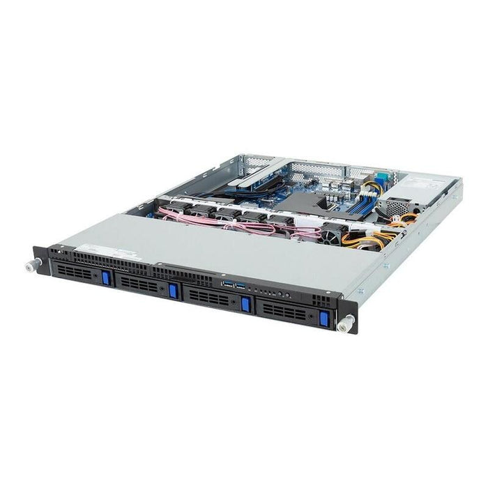 Platforma Gigabyte Rack (1u) R123-X00-Aa01 Intel E-24xx (4x 3 5  Sata Hs  1xm.2  2x1gbe  Ipmi  1x400w)