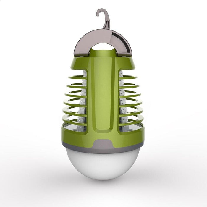Platinet Lampara Led Mosquitera Bateria 6500k Verde