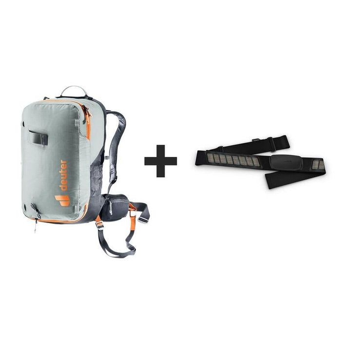 Mochila Deuter Alproof Lite 22l - Tin/Black + Sensor Garmin Hrm Dual