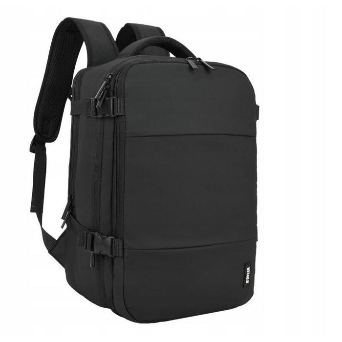 Mochila De Viaje De Cabina Con Bomba Noveen Ctb500 Negra 40x20x25