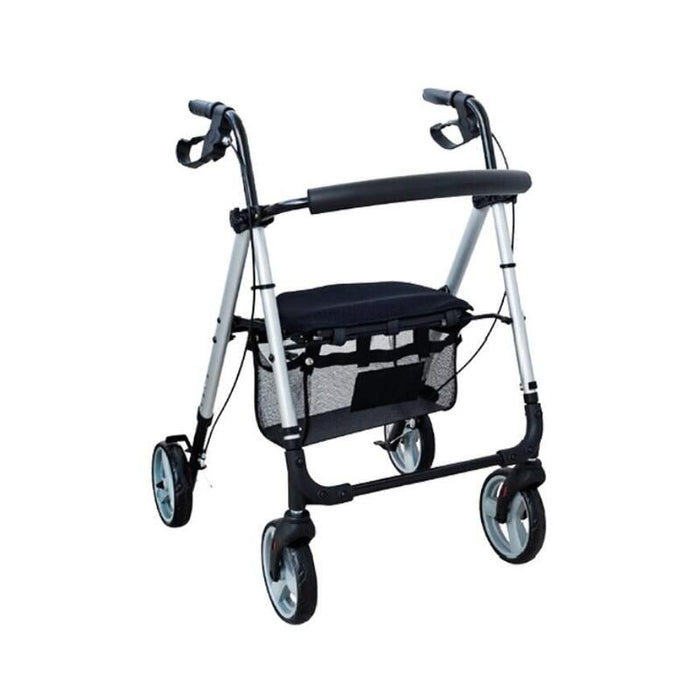 Podpórka Rehabilitacyjna 4-Kolowa Prestig Ultra Light Srebrna Ar-006