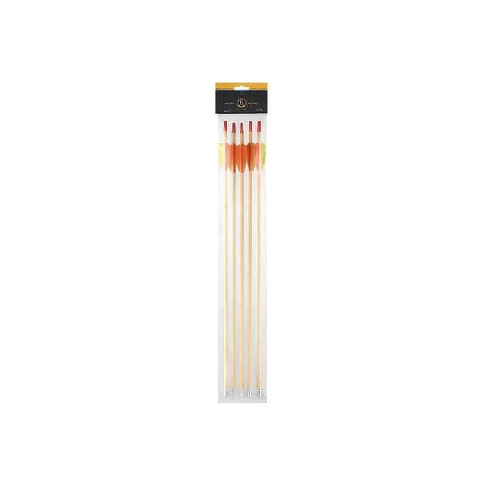 Poe Lang Target Wooden 30" D-027a-B1 Wooden Arrows 5 Pcs