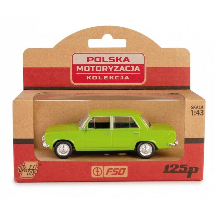 Pojazd Prl Fiat 125p Zielony