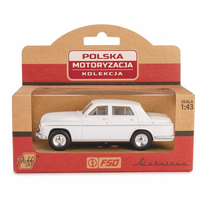 Pojazd Prl Warszawa 223 Bialy