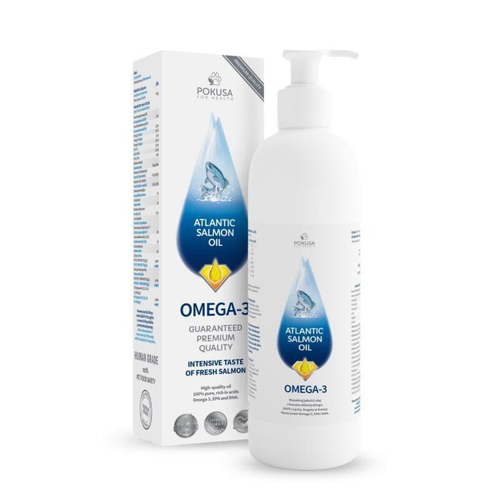 Pokusa Rawdietline Atlantic Salmon Oil - Suplementos Para Perros Y Gatos - 1000ml
