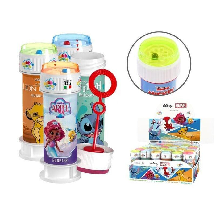 Pompas De Jabón 60 Ml Display 36 Unidades Disney-Marvel