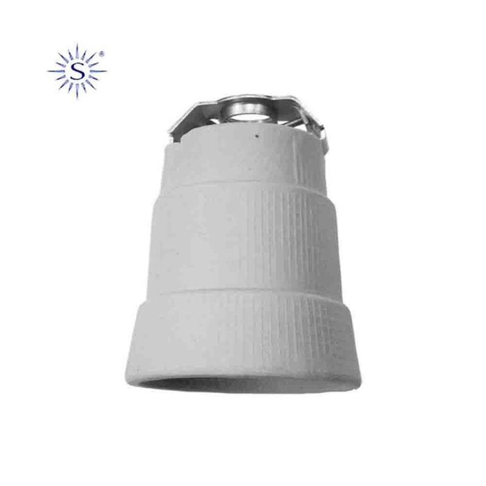 Portalamparas Porcelana E40 (Goliat) Solera 777b