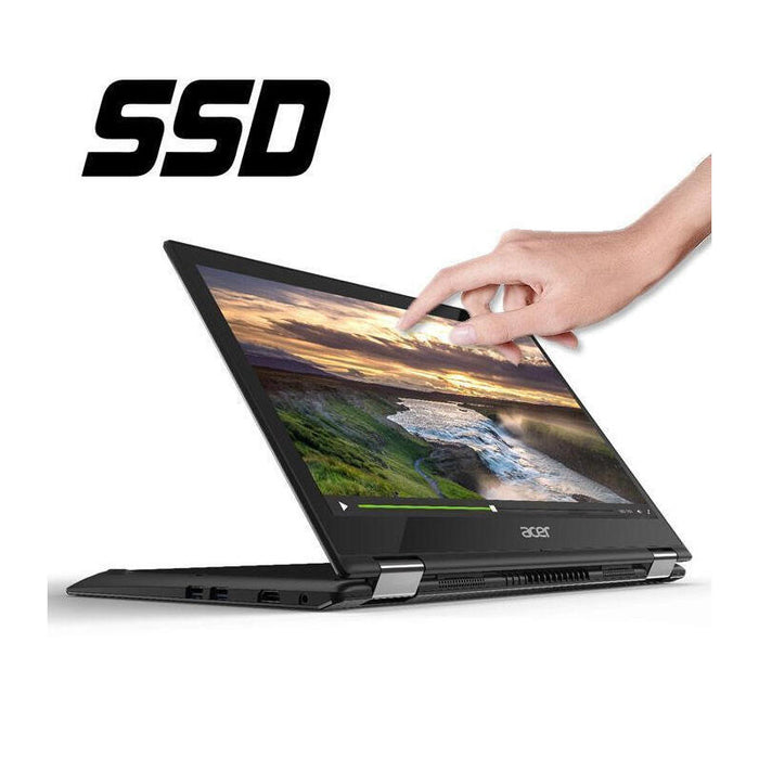 Portatil Reacondicionado Acer Spin 3 Sp314-51 I3-6006u 14"Fhd Ips Táctil 4gb  256 Gb Ssd Teclado Frances W11 Pro Instalado 1 Año De Garantia