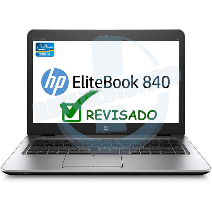 Portatil Reacondicionado Hp Elitebook 840 G3 I5-6300u/8gb/256gb-Ssd/14"Hd/W10p Coa 1 Año De Garantia Teclado Español