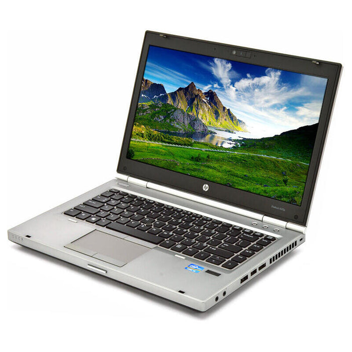 Portatil Reacondicionado Hp Elitebook 8470p I5-3380m 8gb 256gb Ssd W10p Instlado Teclado Italiano 1 Año De Garantia