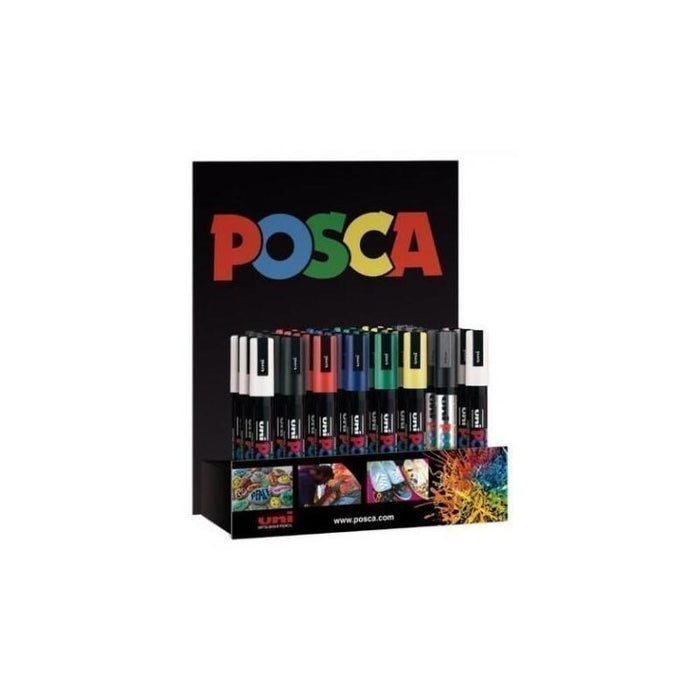 Posca Expositor Marcador  Pc-5m/3d Surtido -36u-