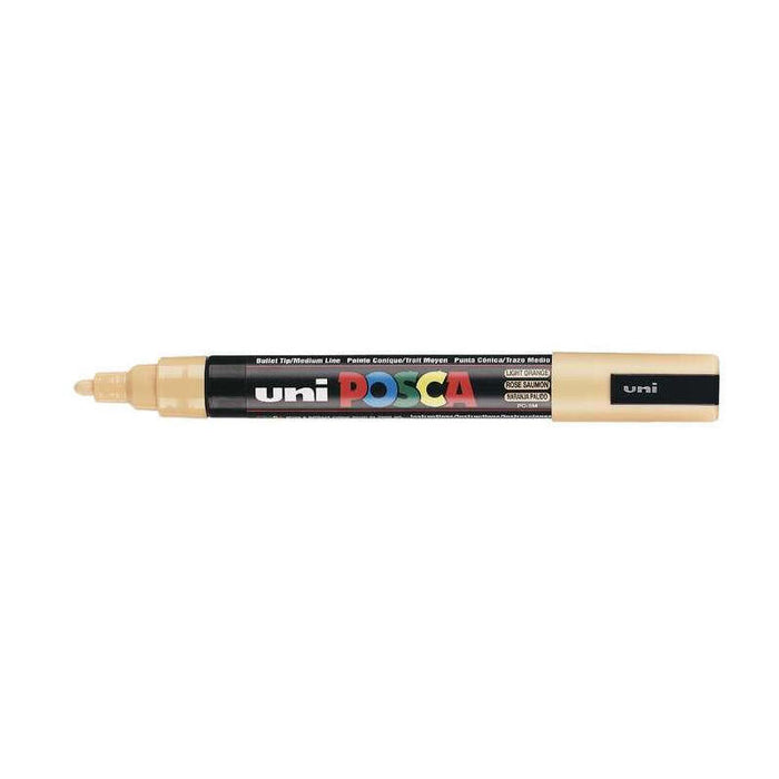 Posca Marcador  Pc-5m No Permanente Punta Forma De Bala 1,8 - 2,5 Mm Naranja Medio