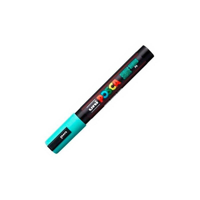 Posca Marcador  Pc-5m No Permanente Punta Forma De Bala 1,8 - 2,5 Mm Verde Marino