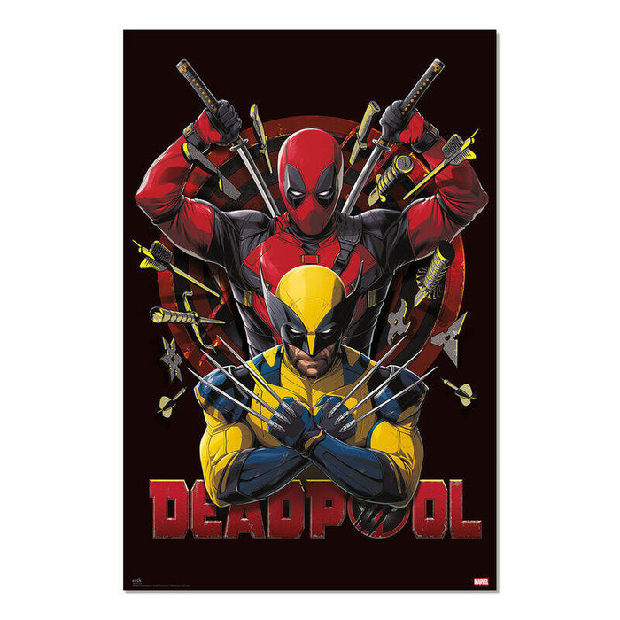 Poster Deadpool & Lobezno Marvel