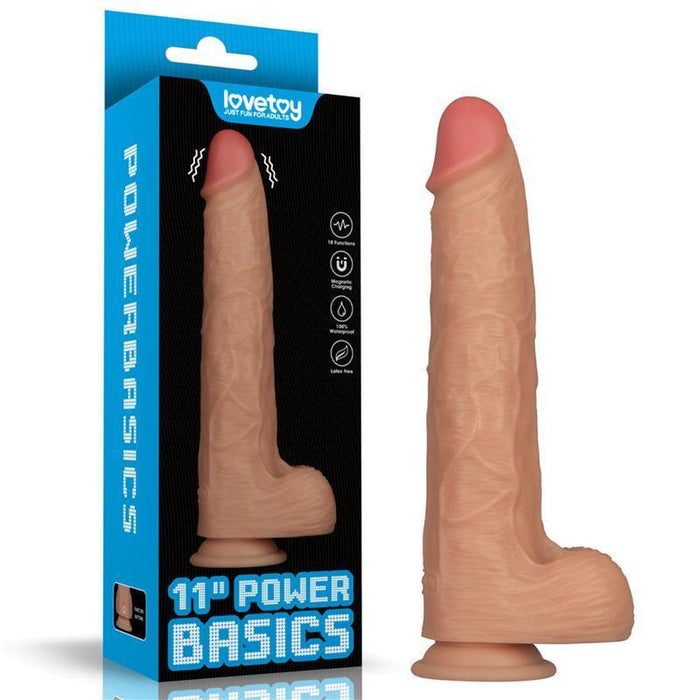 Power Basics Dildo Con Vibración 11