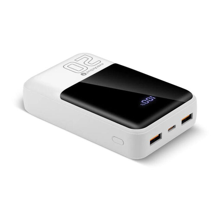 Powerbank 20 000 Mah 2x Usb 1x Usb-C 22,5w Qc4.0 Wyswietlacz Lcd