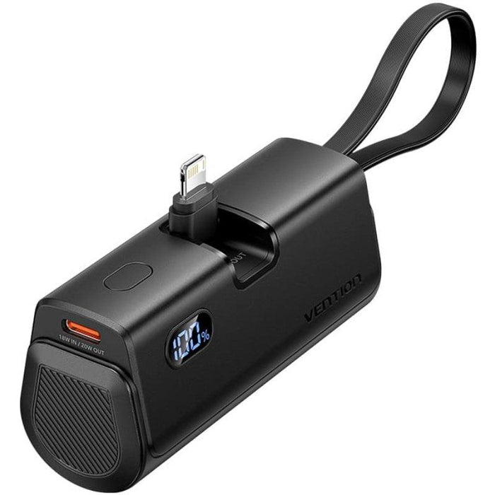 Powerbank 4.800mah Vention Fhrl0 22.5w Negra