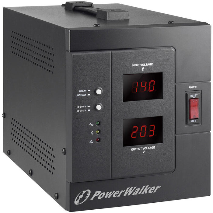 Powerwalk Avr 3000 Siv Fr Power Walker Regulador Y Estabilizador Automático De Voltaje Ca 3000va (230v)
