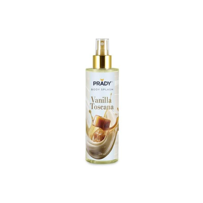 Prady Body Splash Vanilla Toscana - Frasco De 250 Ml - Spray Pulverizador