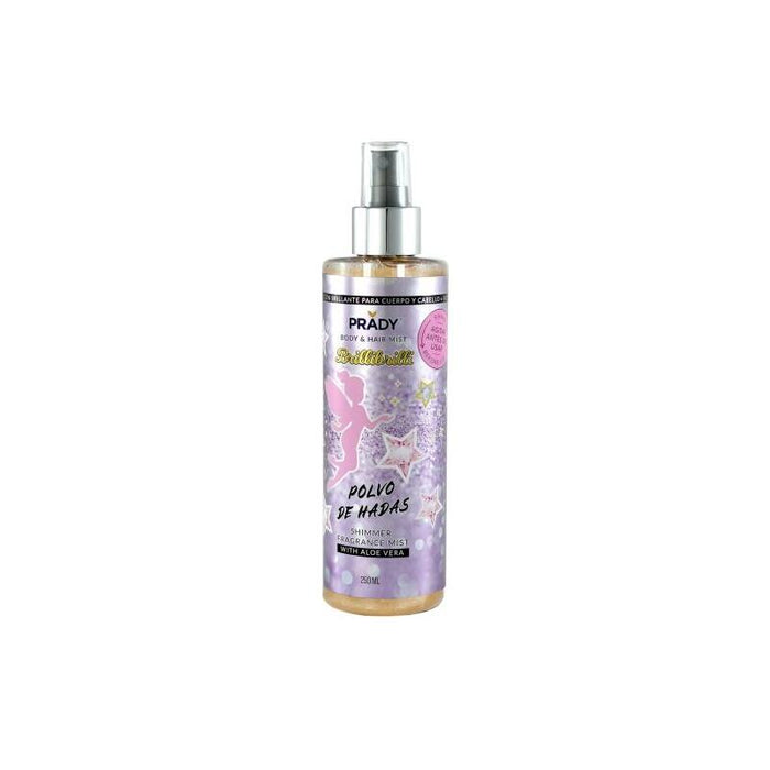 Prady Brilli Brilli Body & Hair Mist Polvo De Hadas - Frasco De 250 Ml - Spray Pulverizador