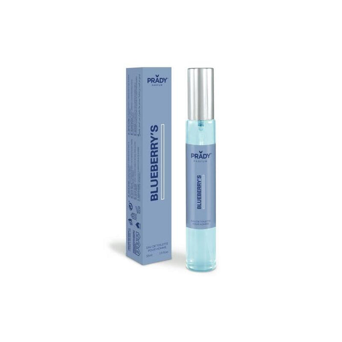 Prady Colonia De Hombre Blueberry´S - Frasco De 33 Ml - Spray Pulverizador