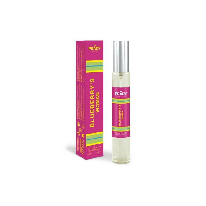 Prady Colonia De Mujer Blueberry´S Woman - Frasco De 33 Ml - Spray Pulverizador