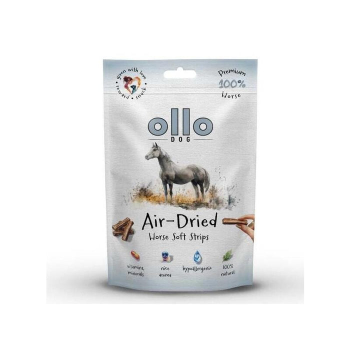 Premio Para Perros Ollo Air-Dried Horse Strips  80g
