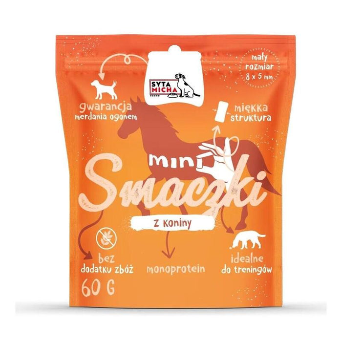 Premio Para Perros Syta Micha Mini Horsemeat Treats  60g