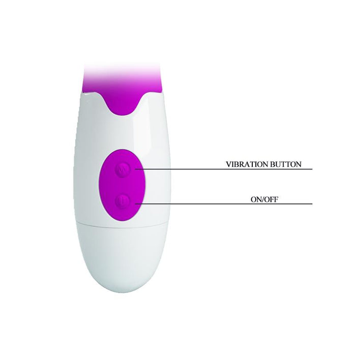 Vibrador Pretty Love  Bruno Color Púrpura