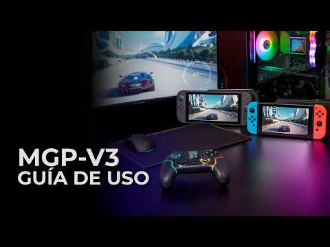 EAN 8435693113447 - Mars Gaming MGP-V3 Negro Bluetooth/RF/USB Analógico/Digital Nintendo Switch, Nintendo Switch 2, PC, Andro