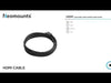 EAN 8717371442675 - Neomounts HDMI10MM cable HDMI 3 m HDMI tipo A (Estándar) Negro