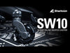 EAN 4044951030132 - Sharkoon SW10 Negro Plástico PU Ruedas giratorias