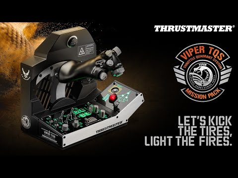 EAN 3362934003272 - Thrustmaster VIPER TQS Negro USB Palanca de mando PC