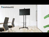 EAN 8717371445003 - Neomounts PLASMA-M1700E mueble y soporte para dispositivo multimedia Negro Soporte de suelo portátil