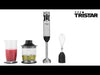EAN 8713016095121 - Tristar MX-4829 licuadora 0,7 L Batidora de inmersión 1000 W Negro, Acero inoxidable
