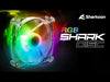 EAN 4044951032372 - Sharkoon Shark Disc Carcasa del ordenador Ventilador 12 cm Transparente 1 pieza(s)