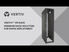 EAN 4061471035041 - Vertiv VR3307 armario rack 48U Rack o bastidor independiente Negro, Transparente