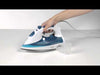 EAN 5908256834293 - Adler AD 5022 Plancha vapor-seco Suela de cerámica 2200 W Azul, Blanco
