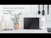 EAN 8435484015479 - Cecotec 01547 microondas Blanco Microondas con grill Encimera 23 L 700 W