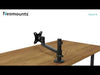 EAN 8717371449858 - Neomounts DS20-425BL1 soporte para ordenador portátil Mesita plegable para ordenador portátil Negro 43,9 