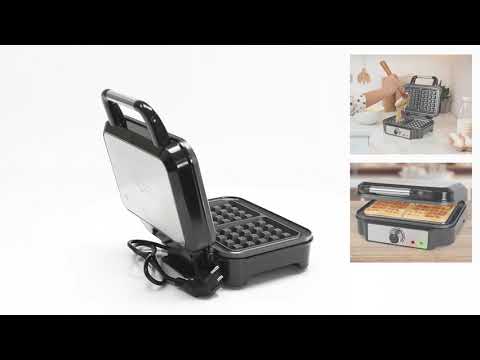 EAN 4006160124002 - ProfiCook PC-WA 1240 2 barquillo(s) 1000 W Negro, Acero inoxidable
