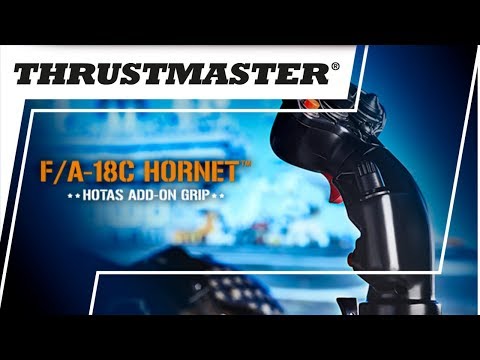 EAN 3362932915270 - Thrustmaster F/A-18C Hornet HOTAS Add-On Grip Negro Palanca de vuelo Analógico/Digital PC