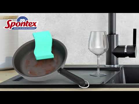EAN 3384124703090 - Spontex Flexy Fresh esponja Verde 4 pieza(s)