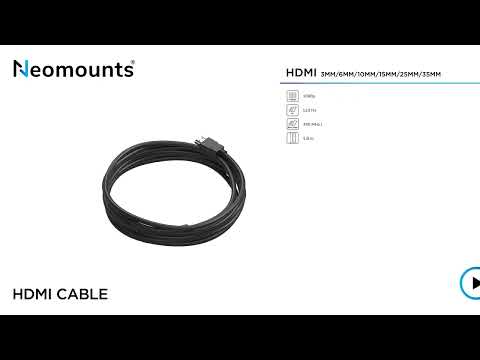 EAN 8717371445133 - Neomounts HDMI25MM cable HDMI 7,5 m Negro