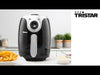 EAN 8713016057969 - Tristar FR-6980 freidora Sencillo 2 L Independiente 1000 W Freidora de aire caliente Negro, Plata